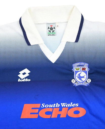 Maillot Cardiff City Domicile 1996-97 Lotto Vintage | Echo