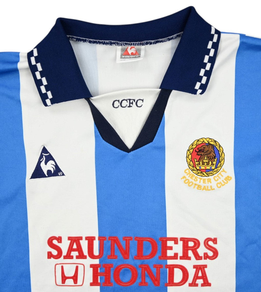 Maillot Chester City 1996-97 Domicile Le Coq Sportif Vintage XXL
