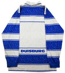 Maillot MSV Duisburg 1996-97 Diadora Domicile Manches Longues Vintage