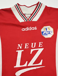 Maillot FC Luzern 1996-97 Domicile Adidas Vintage