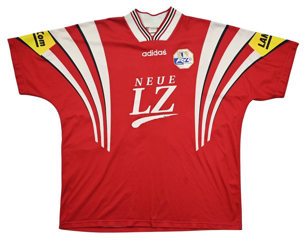 Maillot FC Luzern 1996-97 Domicile Adidas Vintage