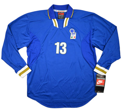 Maillot Italie 1996-97 Nike Player Issue Domicile Vintage #13
