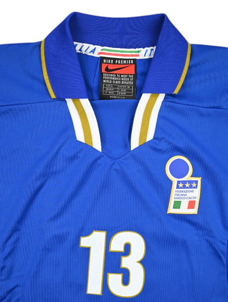 Maillot Italie 1996-97 Nike Player Issue Domicile Vintage #13