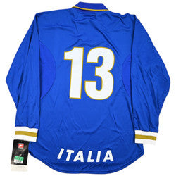 Maillot Italie 1996-97 Nike Player Issue Domicile Vintage #13