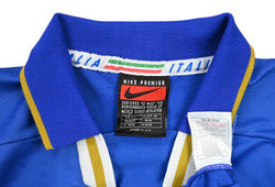 Maillot Italie Domicile Nike 1996-97 Manches Longues XL Vintage