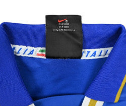 Maillot Italie Domicile Nike 1996-97 Manches Longues XL Vintage