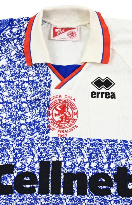 Maillot Middlesbrough Extérieur 1996-97 Errea League Cup Final