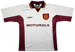 Maillot Motherwell FC 1996-97 Domicile Pony Motorola vintage