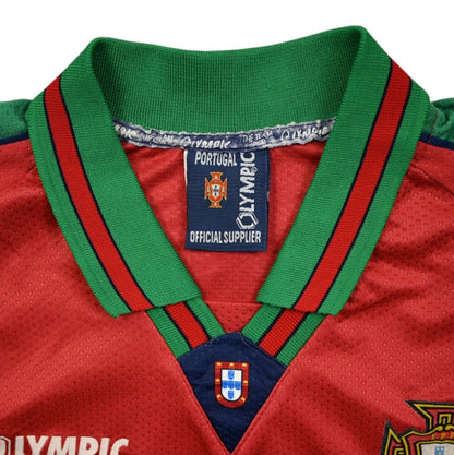 Maillot Portugal Domicile 1996-97 OLYMPIC vintage collector