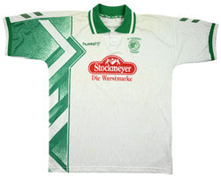 Maillot Sachsen Leipzig 1996-97 Domicile Hummel vintage collector
