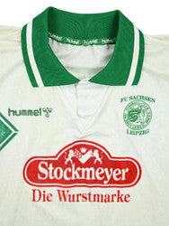 Maillot Sachsen Leipzig 1996-97 Domicile Hummel vintage collector