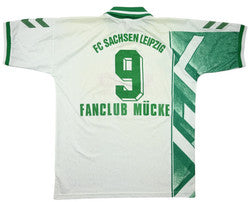 Maillot Sachsen Leipzig 1996-97 Domicile Hummel vintage collector