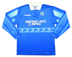 Maillot Napoli 1996-97 Lotto Manches Longues Vintage