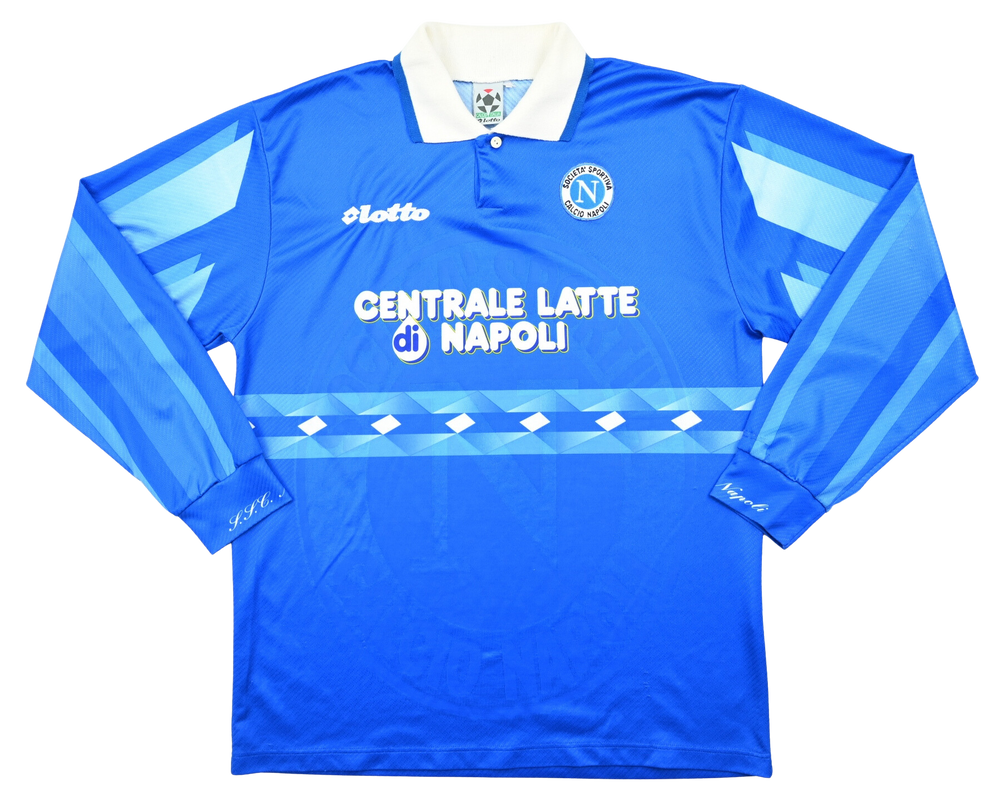 Maillot Napoli 1996-97 Lotto Manches Longues Vintage