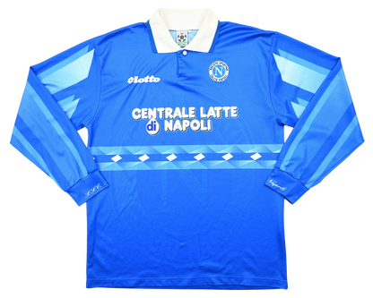 Maillot Napoli 1996-97 Lotto Manches Longues Vintage