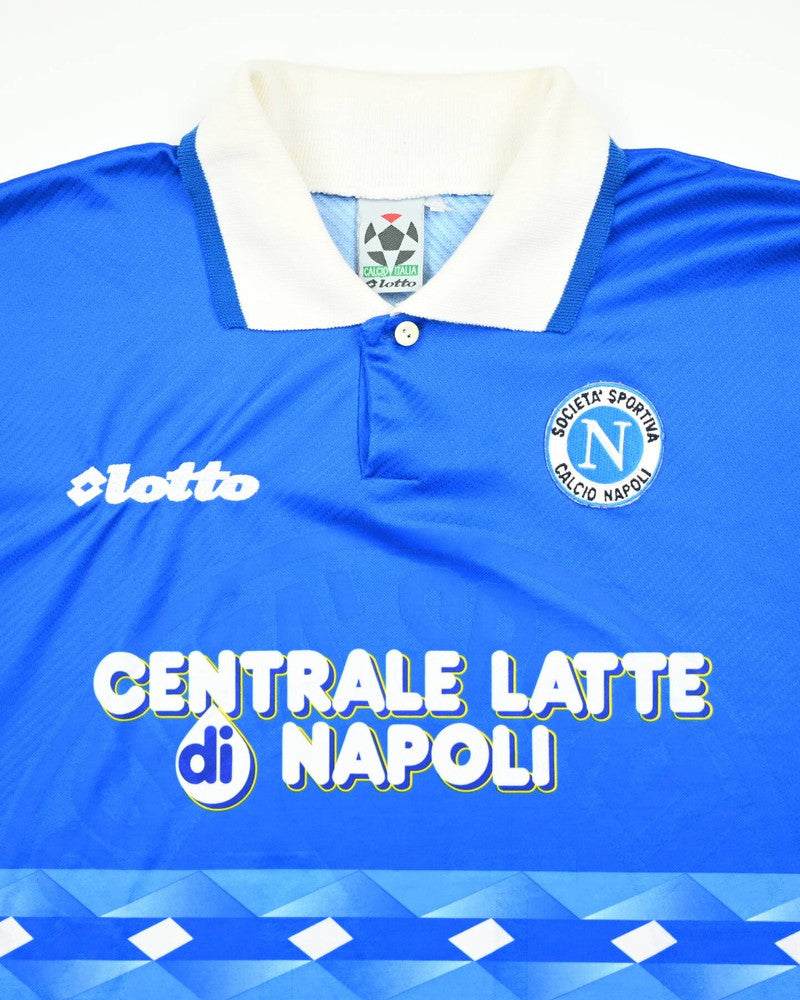 Maillot Napoli 1996-97 Lotto Manches Longues Vintage
