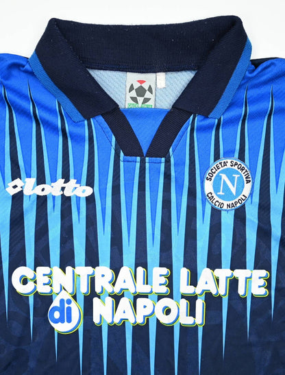 Maillot Napoli Domicile 1996-97 Lotto vintage collector Serie A