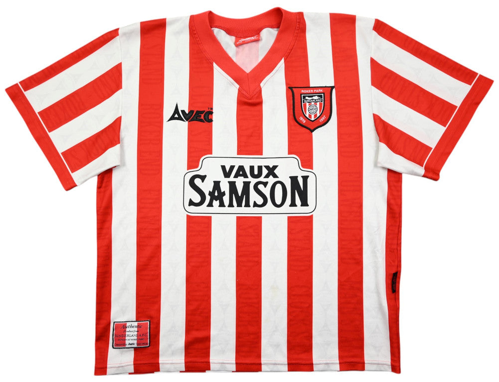 Maillot Sunderland Domicile 1996-97 Avec Vaux Samson Vintage