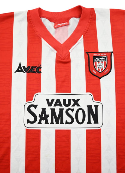 Maillot Sunderland Domicile 1996-97 Avec Vaux Samson Vintage
