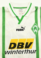 Maillot Werder Bremen 1996-97 Herzog Puma Domicile vintage