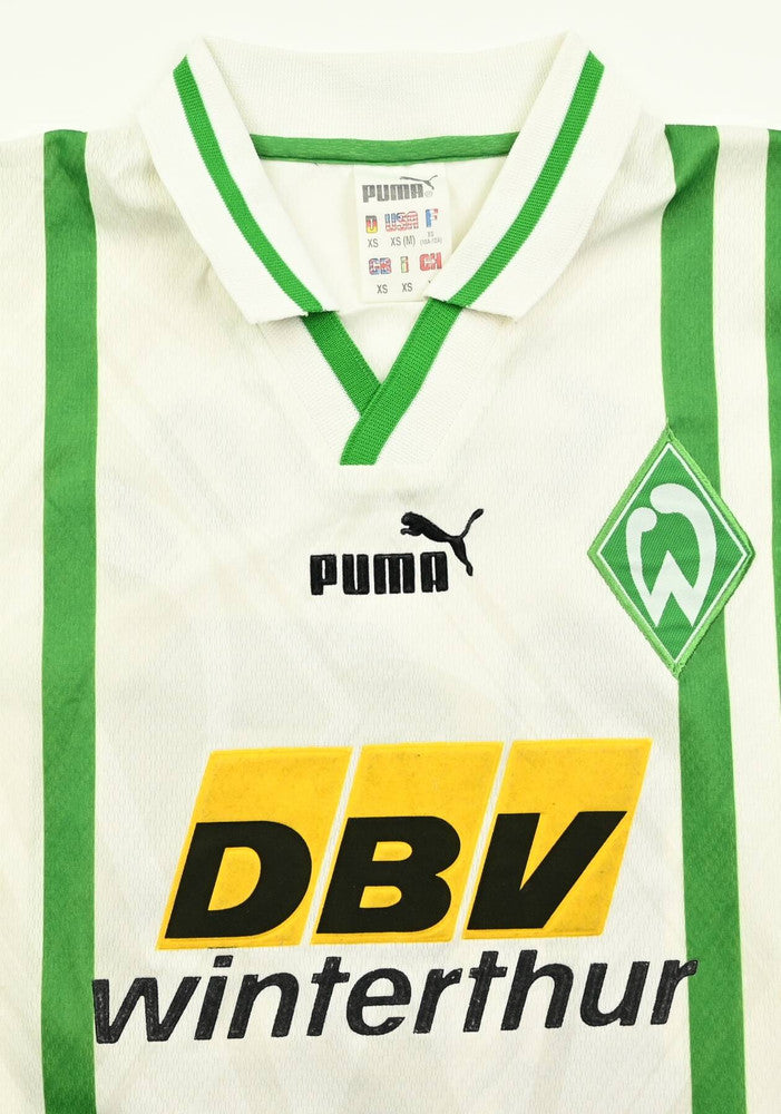 Maillot Werder Bremen 1996-97 Herzog Puma Domicile vintage