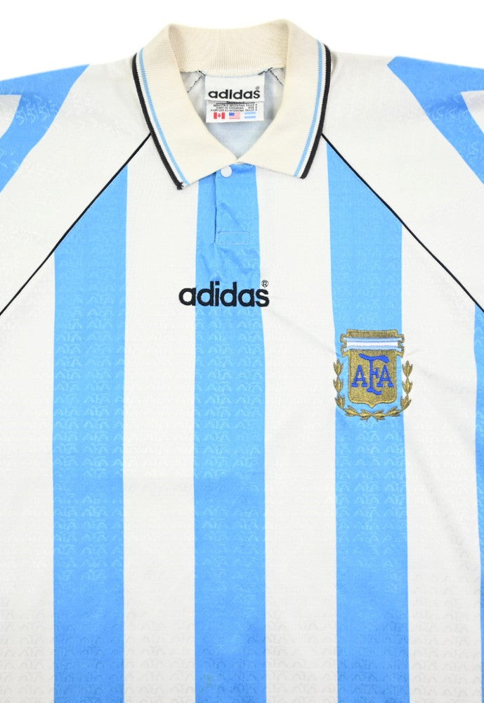 Maillot Argentine Domicile Adidas 1996-1998 Vintage | Taille L