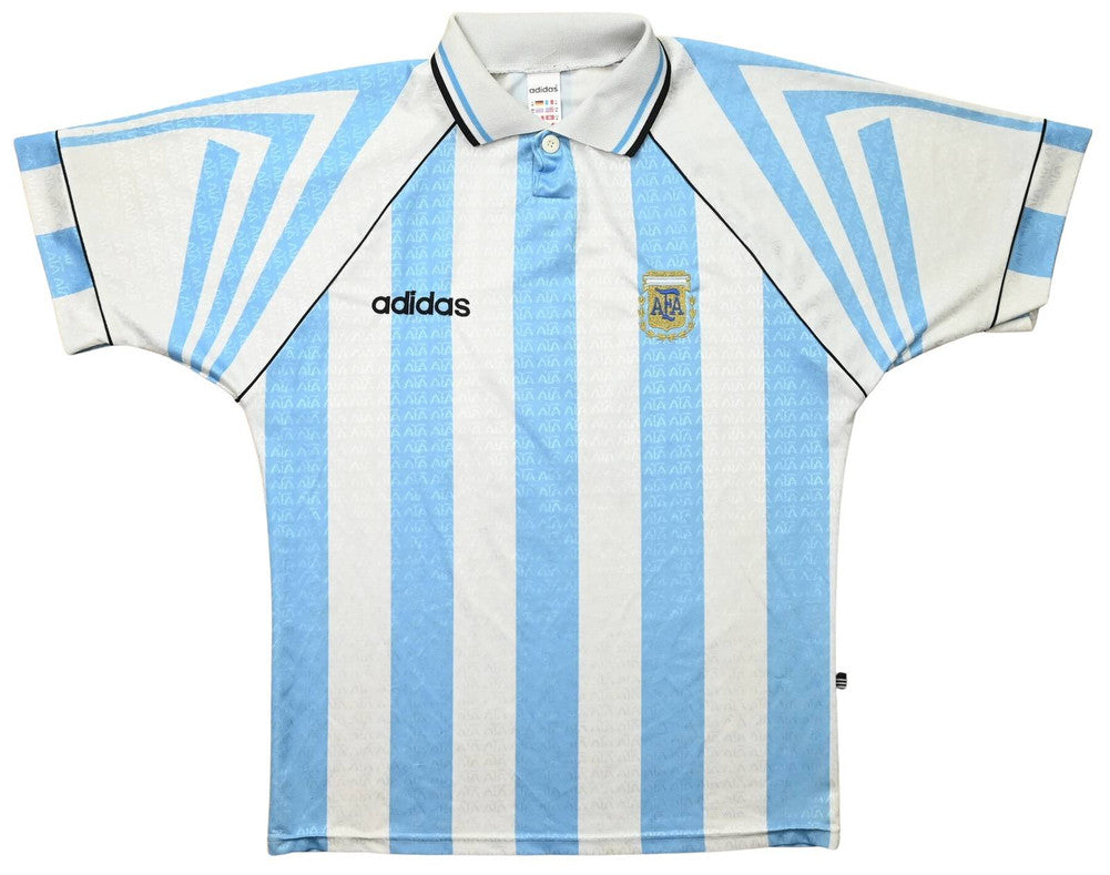 Maillot Argentine 1996-98 Adidas Zanetti Domicile Vintage