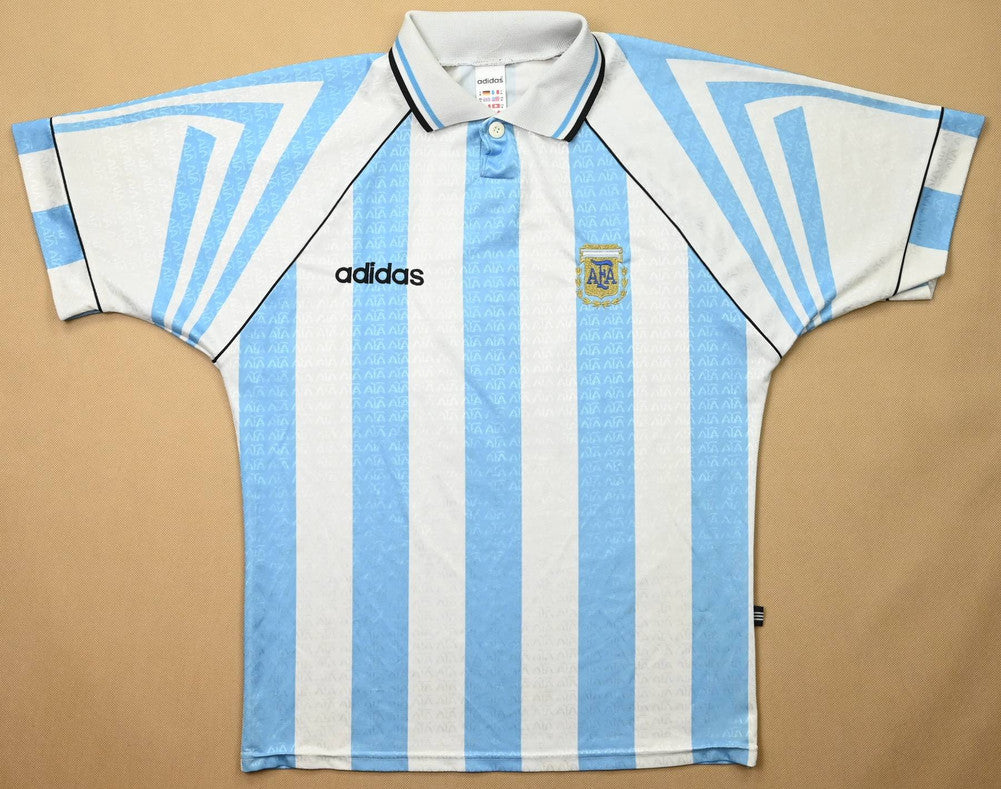Maillot Argentine 1996-98 Adidas Zanetti Domicile Vintage