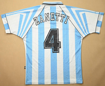 Maillot Argentine 1996-98 Adidas Zanetti Domicile Vintage