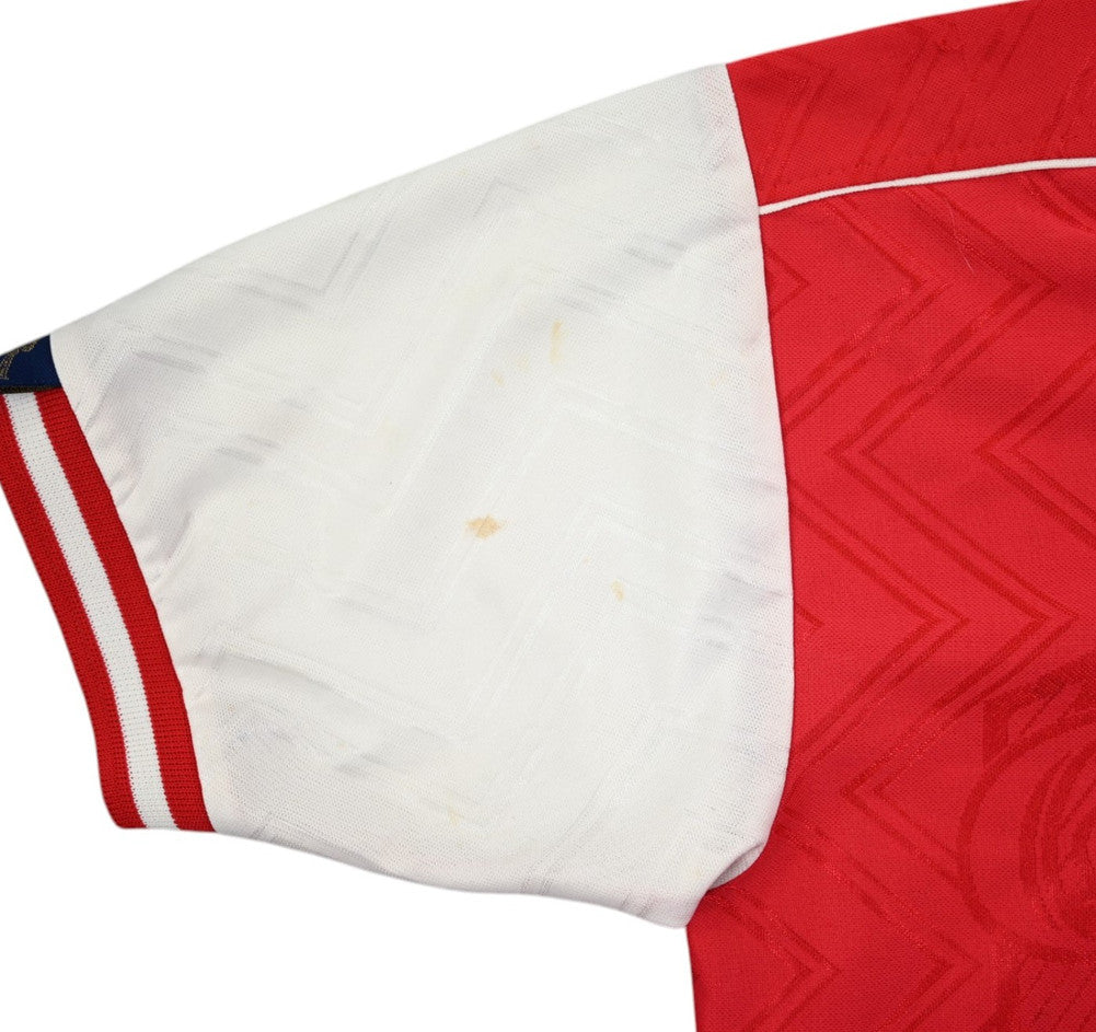 Maillot Arsenal 1996-98 Nike Domicile JVC Vintage L Boys