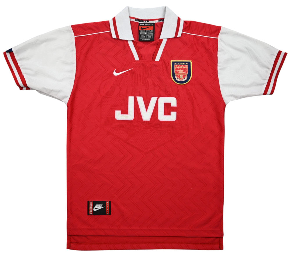 Maillot Arsenal Domicile Nike 1996-98 JVC Vintage 9/10
