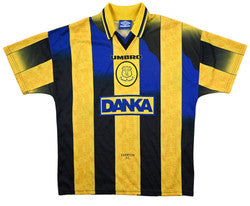 Maillot Everton Domicile Umbro 1996-98 Vintage DANKA - L