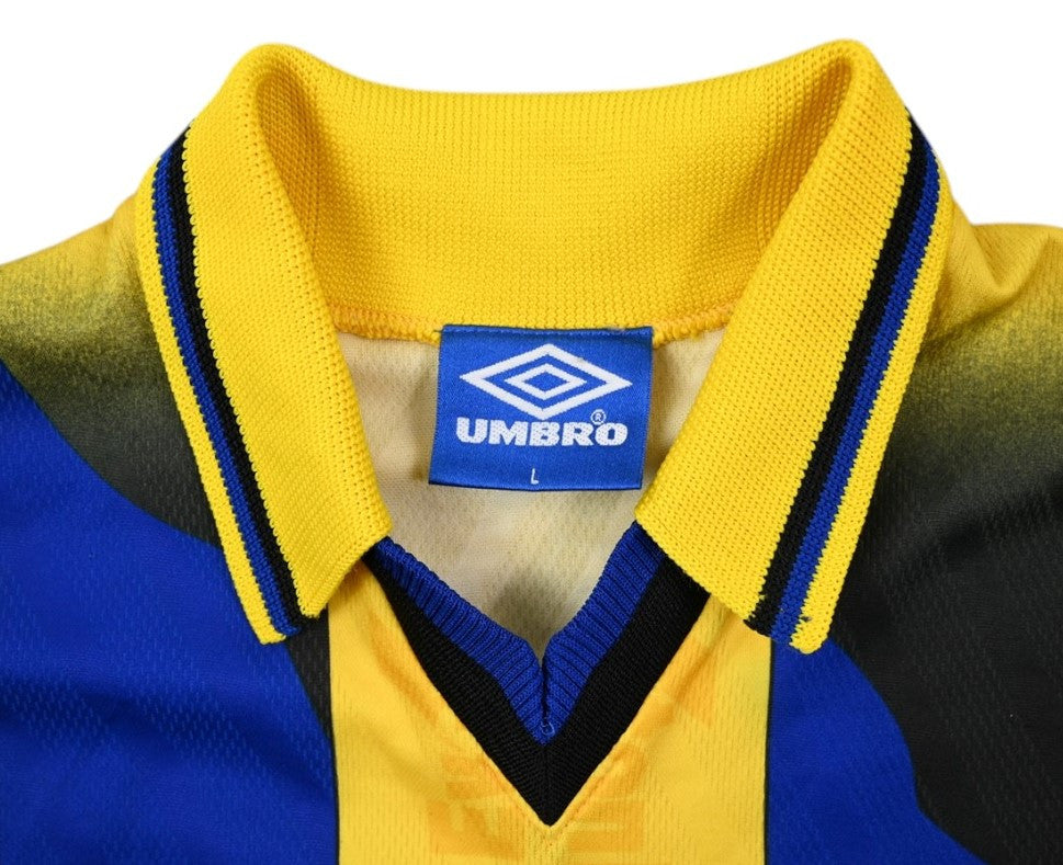 Maillot Everton Domicile Umbro 1996-98 Vintage DANKA - L