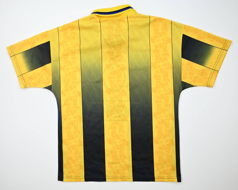 Maillot Everton 1996-98 Umbro Domicile Vintage DANKA Youth XL