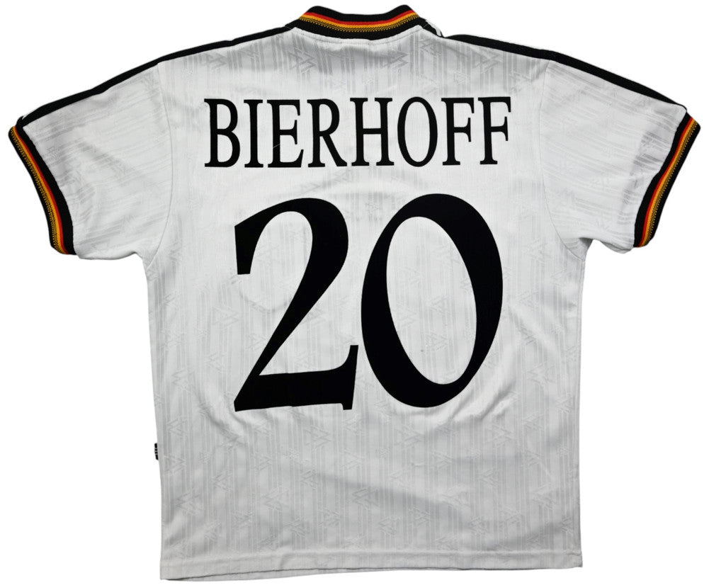 Maillot Allemagne Extérieur Adidas 1996-98 Bierhoff Vintage