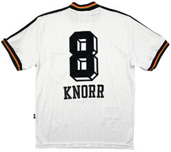 Maillot Allemagne Domicile Adidas 1996-98 Knorr Vintage