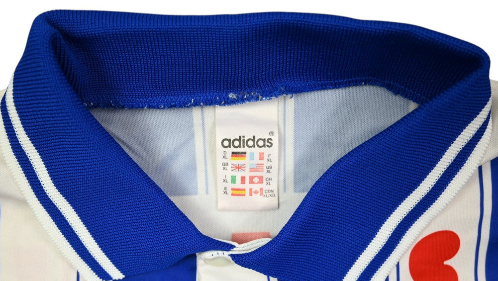 Maillot Heerenveen 1996-98 Adidas Domicile Vintage Batavus XL