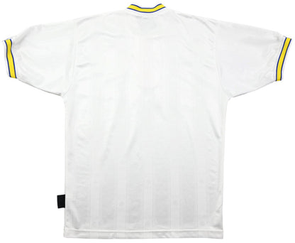 Maillot Leeds United Domicile 1996-98 Puma Packard Bell vintage