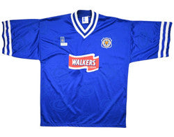 Maillot Leicester City Domicile 1996-98 Beattie Vintage 9/10