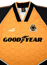 Maillot Wolverhampton Extérieur Puma 1996-98 Vintage Good Year