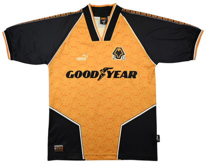 Maillot Wolverhampton Domicile Puma 1996-98 Good Year vintage