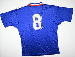 Maillot France Espoirs 1996 Adidas Match Worn Savini Vintage