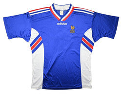 Maillot France Espoirs 1996 Adidas Match Worn Savini Vintage