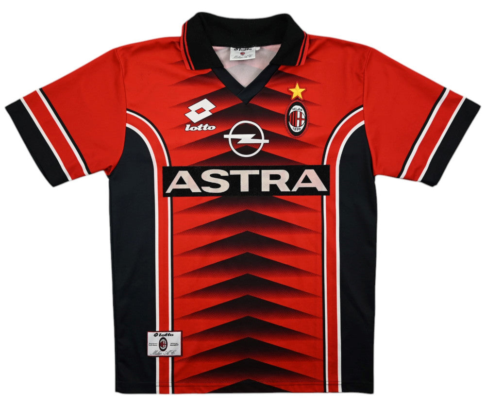 Maillot AC Milan Domicile 1997-98 Lotto OPEL vintage collector