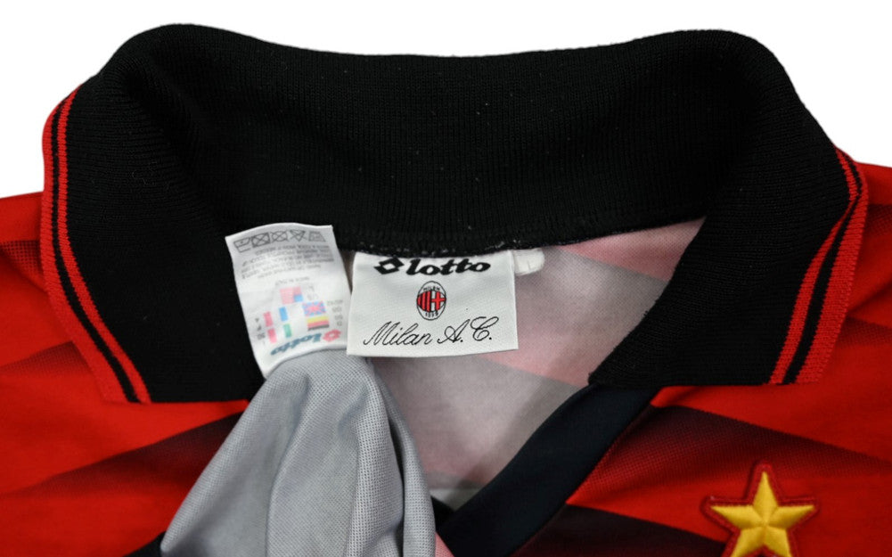 Maillot AC Milan Domicile 1997-98 Lotto OPEL vintage collector