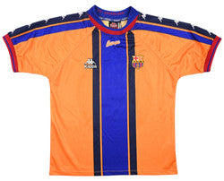 Maillot FC Barcelona Extérieur Kappa 1997-98 Anderson vintage