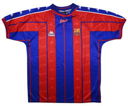 Maillot FC Barcelona Domicile 1997-98 Kappa Vintage L