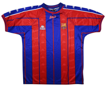 Maillot FC Barcelona Domicile 1997-98 Kappa Vintage L