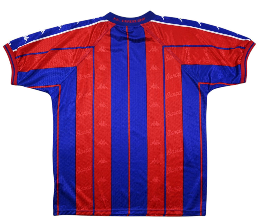 Maillot FC Barcelona Domicile 1997-98 Kappa Vintage L
