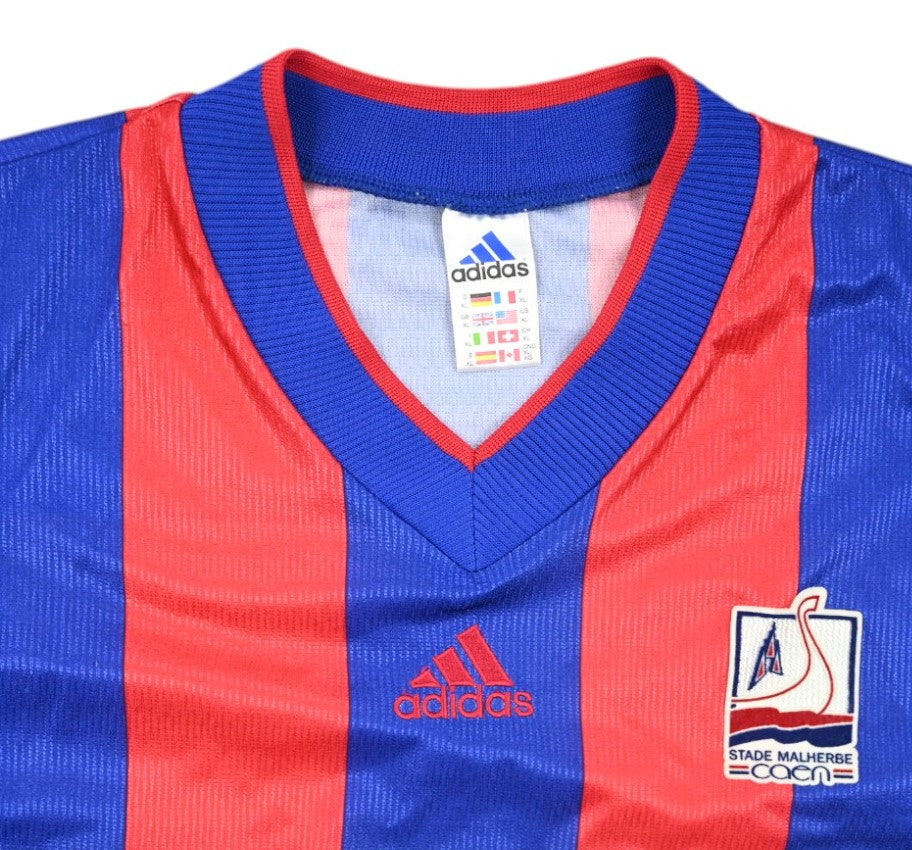 Maillot Caen 1997-98 Adidas Domicile Vintage Continent - Collector